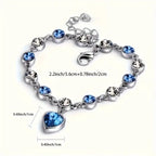 Ocean Heart Glow Bracelet