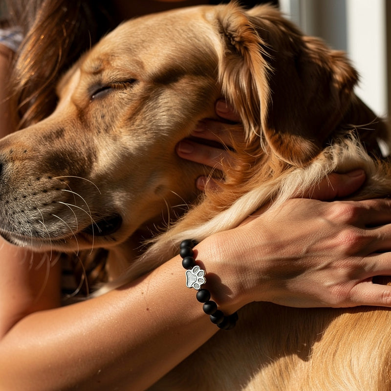 Ever-Loyal Paw Bead Bracelet