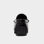 Glossy Leather Slip-On Penny Loafers with Soft Sole