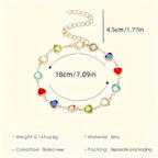 Unique Heart-Shaped Bracelet