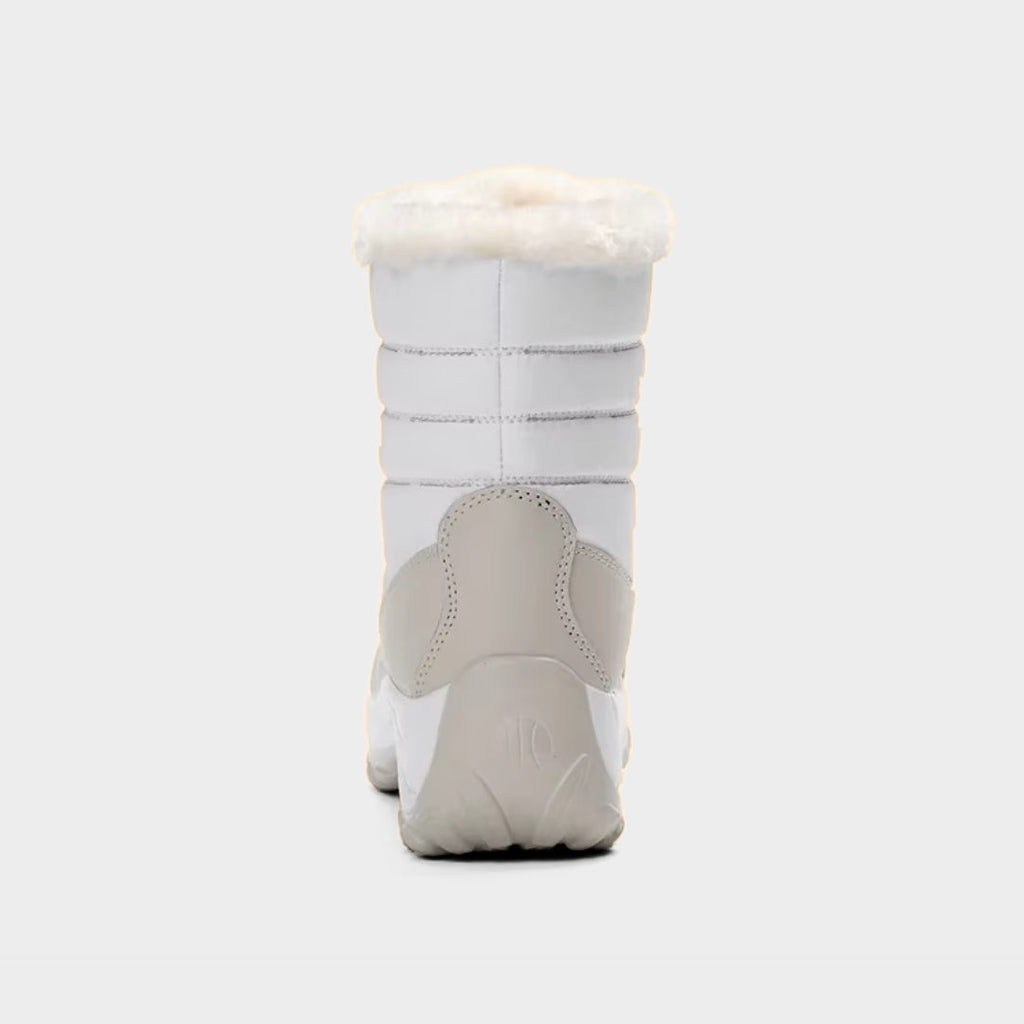 Winter Ankle Snow Boots with Faux Fur Lining and Platform Grip Sole