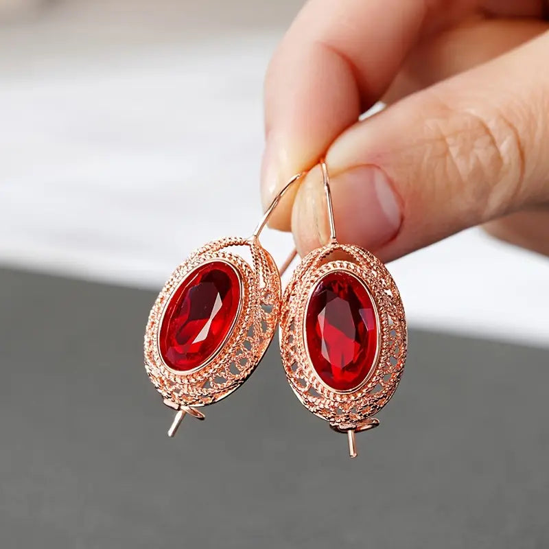 Talessia Rougefort Earrings Rose Gold