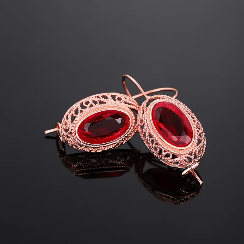 Talessia Rougefort Earrings Rose Gold