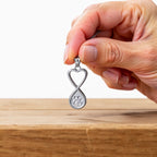 Always & Always Paw-Print Urn Pendant