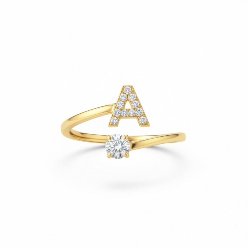 The Always Yours Initial Ring