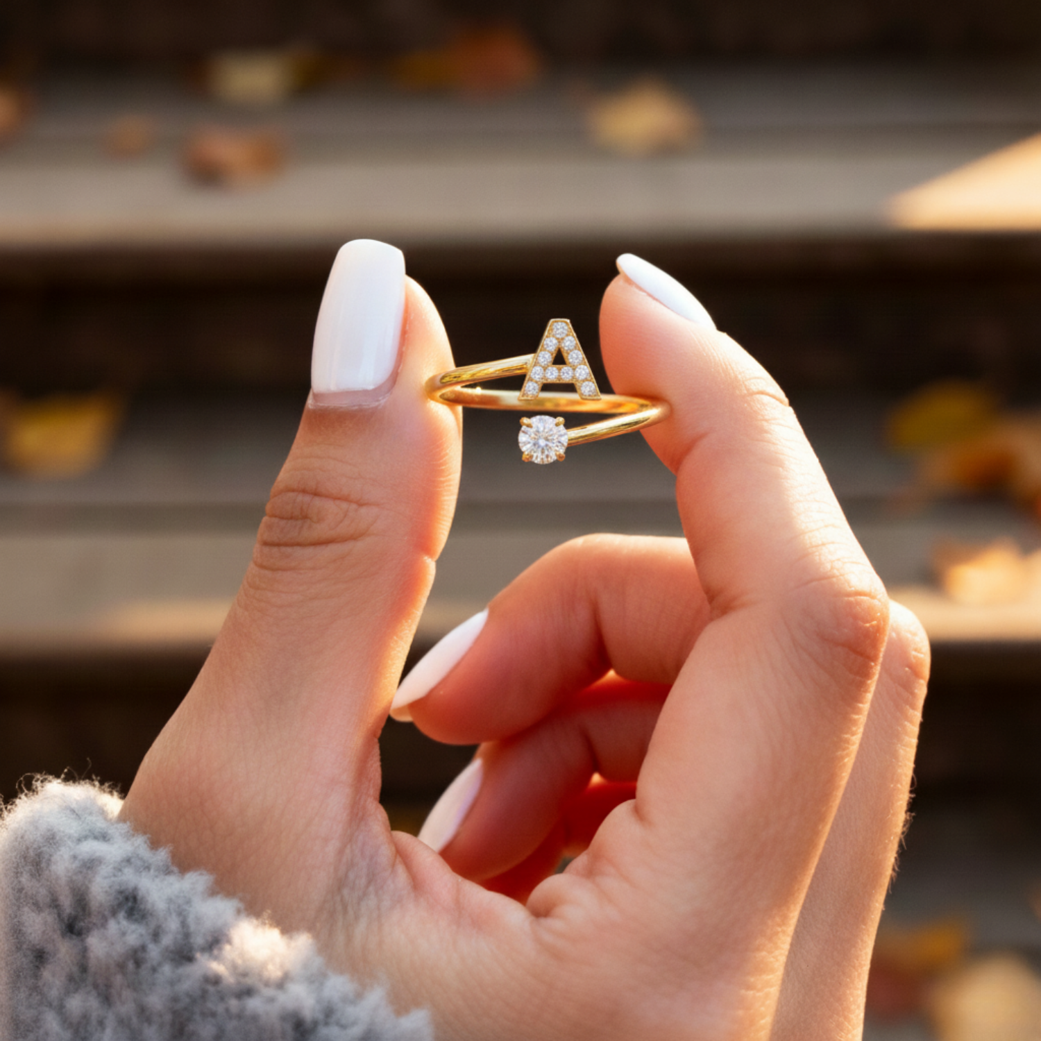 The Always Yours Initial Ring