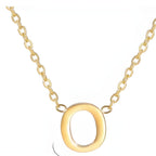 Chic Love Letter Gold Initial Necklace