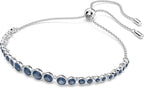 Round Cut Sapphire Tennis Bracelet