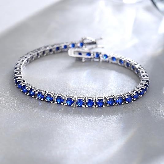 Sapphire Tennis Bracelet
