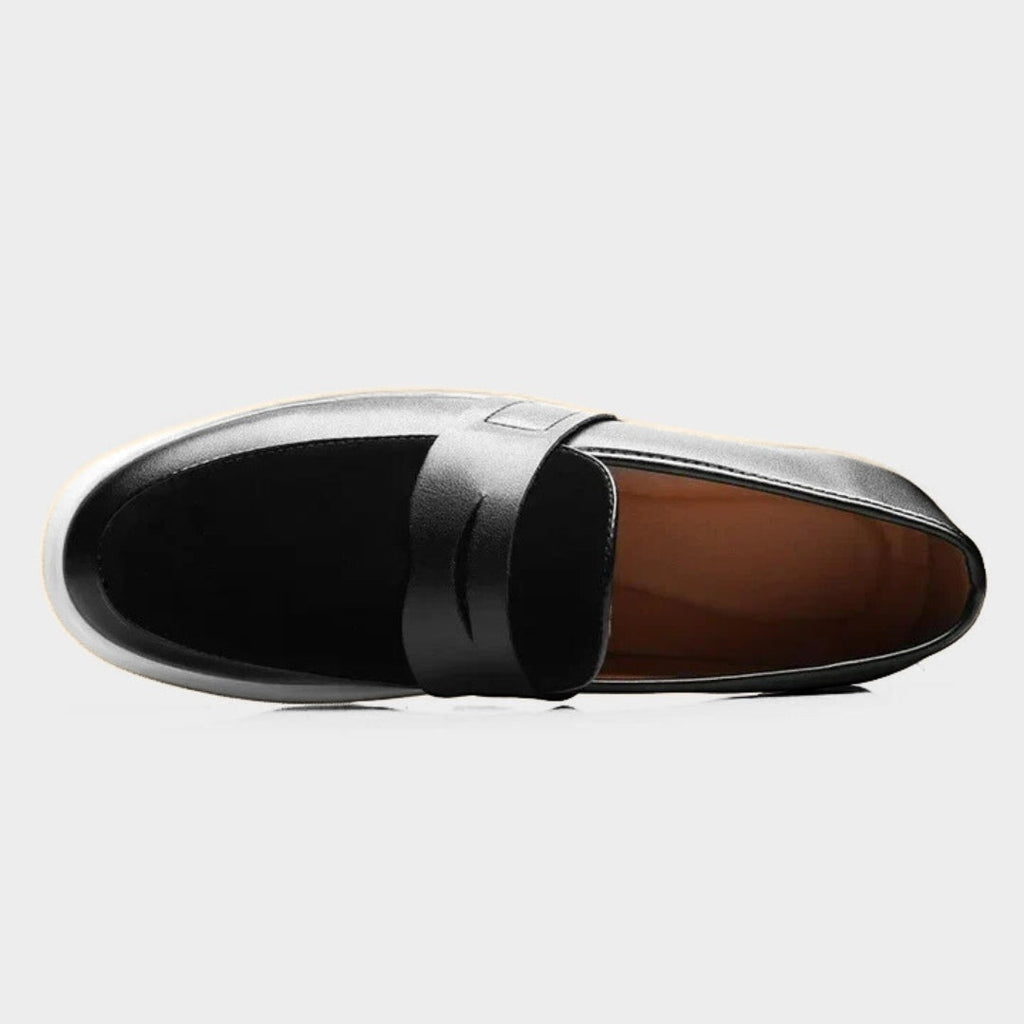 Smart Casual Suede Penny Slip-On Loafers