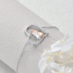 Cute Dog Hug Bracelet