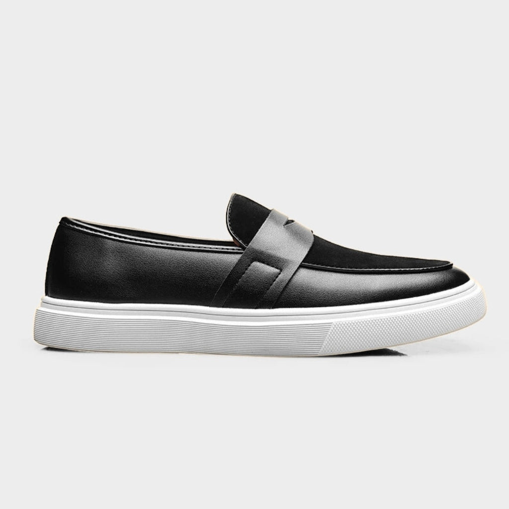 Smart Casual Suede Penny Slip-On Loafers