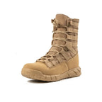 High-Top Nylon Desert Hiking Boots with Rubber Sole