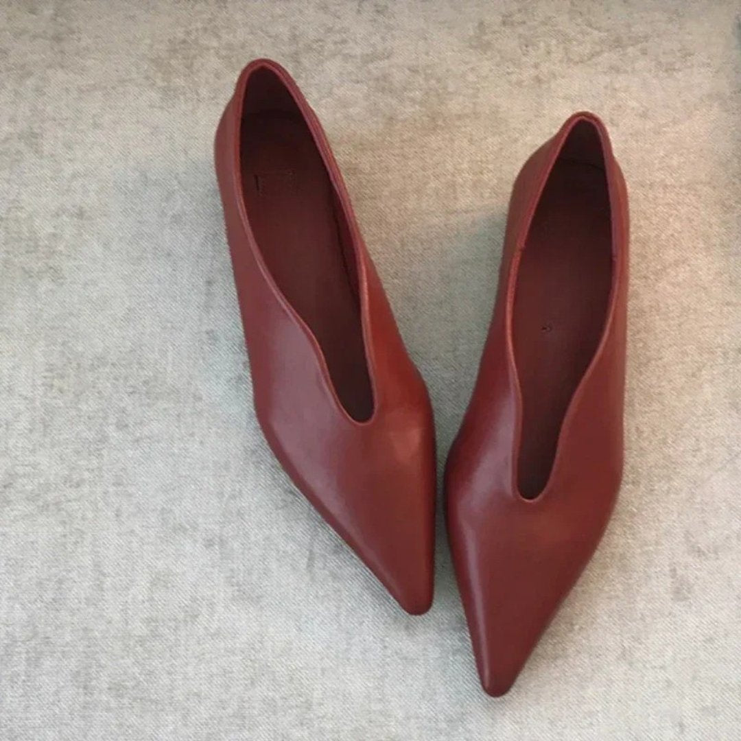 Summer Pointed Toe Slip-On Casual Flat Shoes