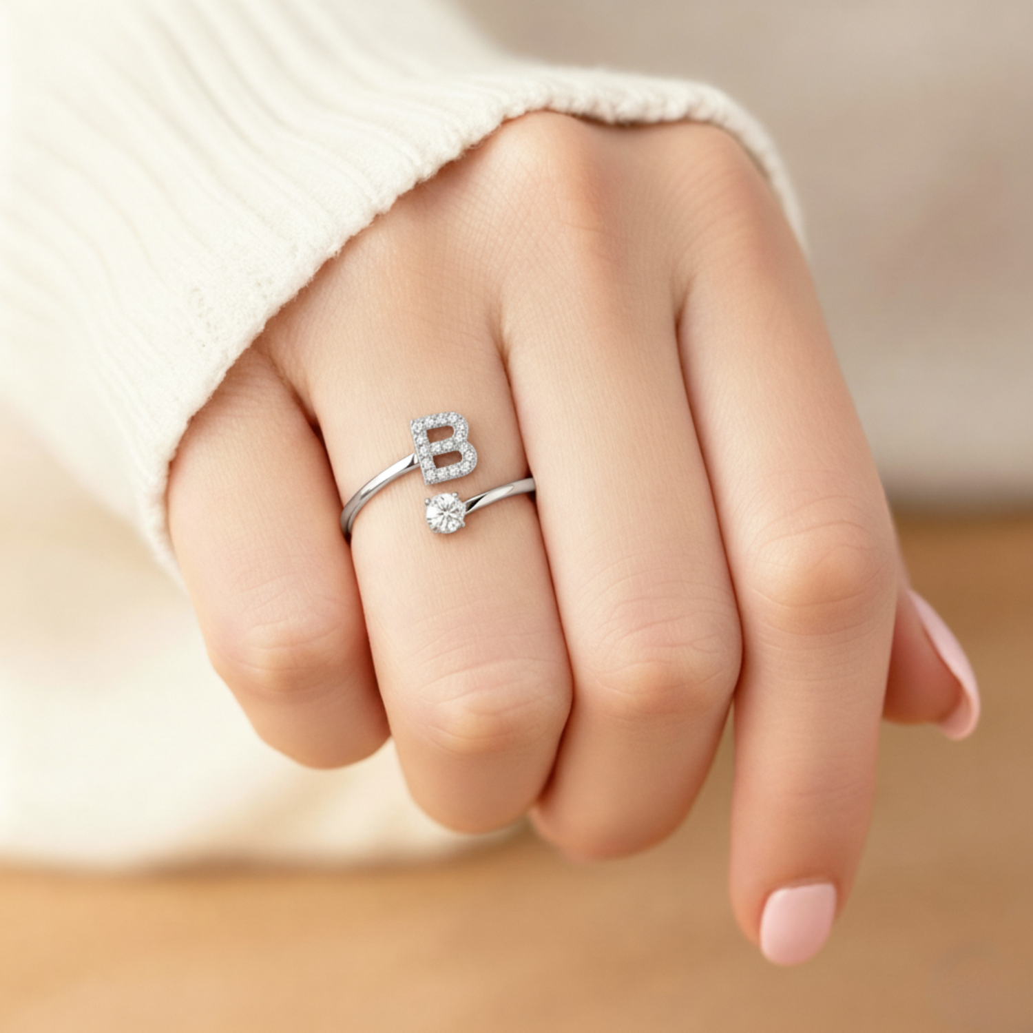 The Always Yours Initial Ring