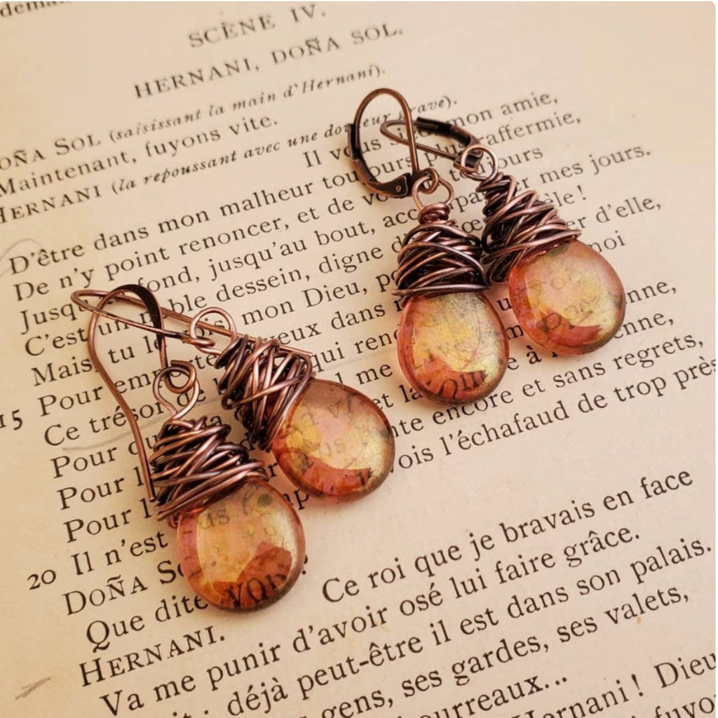 Retro Firefly Earrings