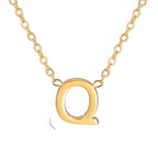 Chic Love Letter Gold Initial Necklace