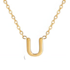 Chic Love Letter Gold Initial Necklace
