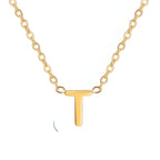 Chic Love Letter Gold Initial Necklace
