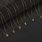 Chic Love Letter Gold Initial Necklace