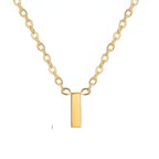 Chic Love Letter Gold Initial Necklace