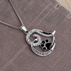 Elegant Dog Memorial Necklace