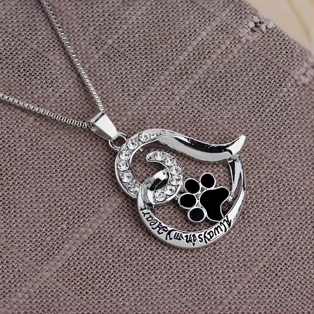 Elegant Dog Memorial Necklace