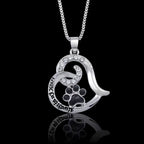 Elegant Dog Memorial Necklace