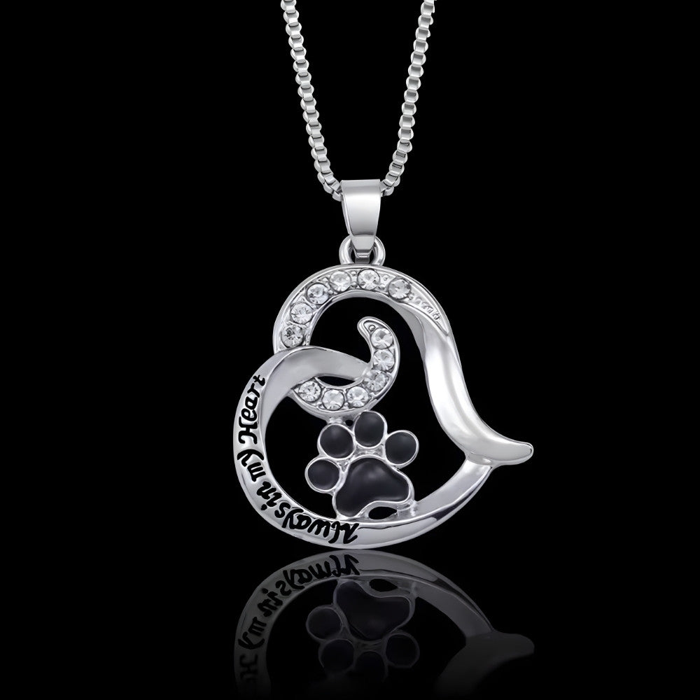 Elegant Dog Memorial Necklace