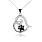 Elegant Dog Memorial Necklace