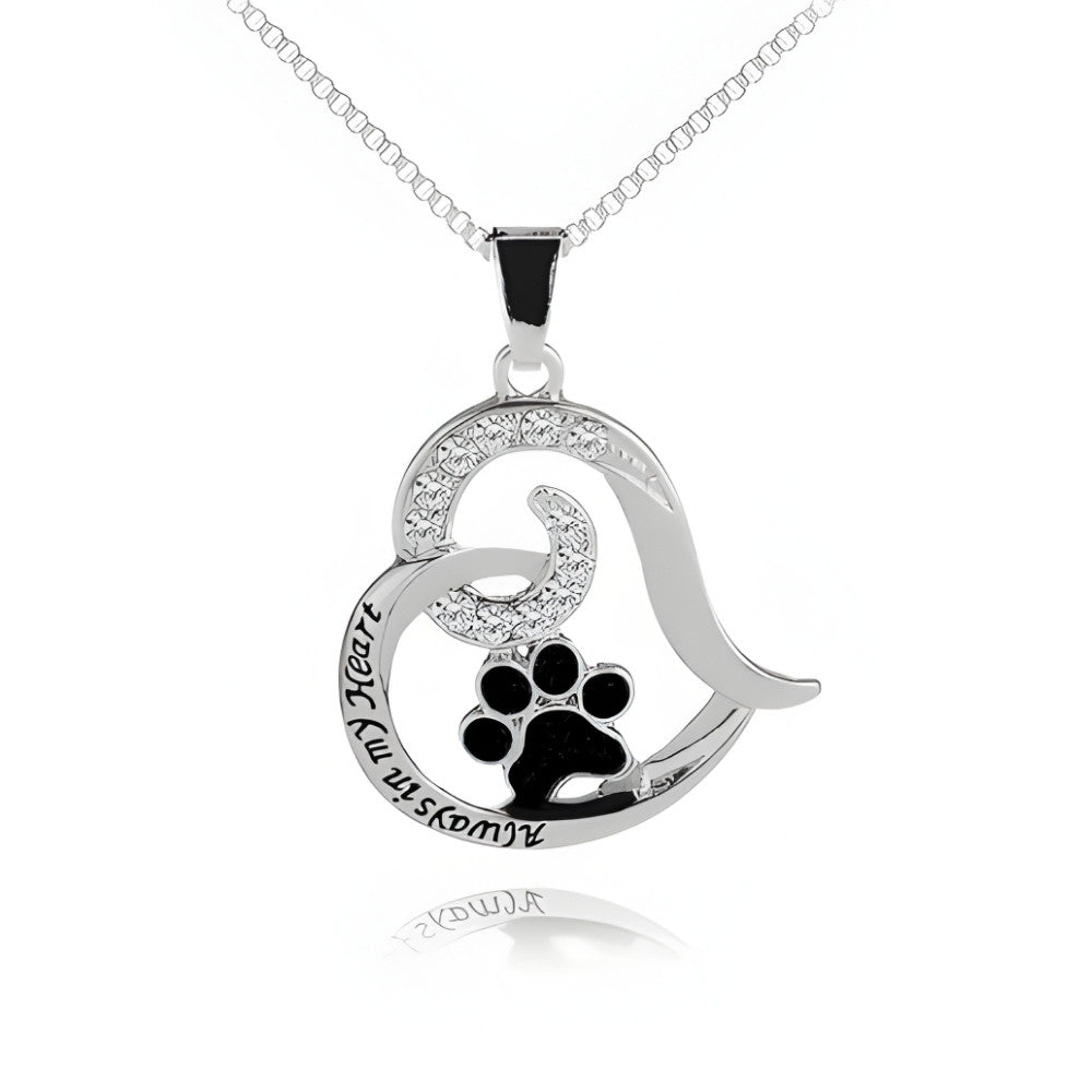 Elegant Dog Memorial Necklace