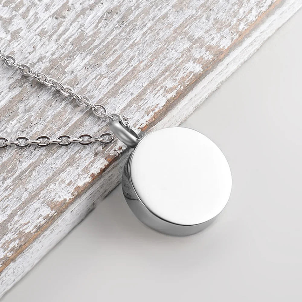 Always Near Paw-Heart Urn Pendant