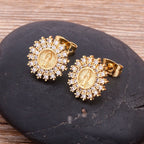 Mary Zircon Earrings