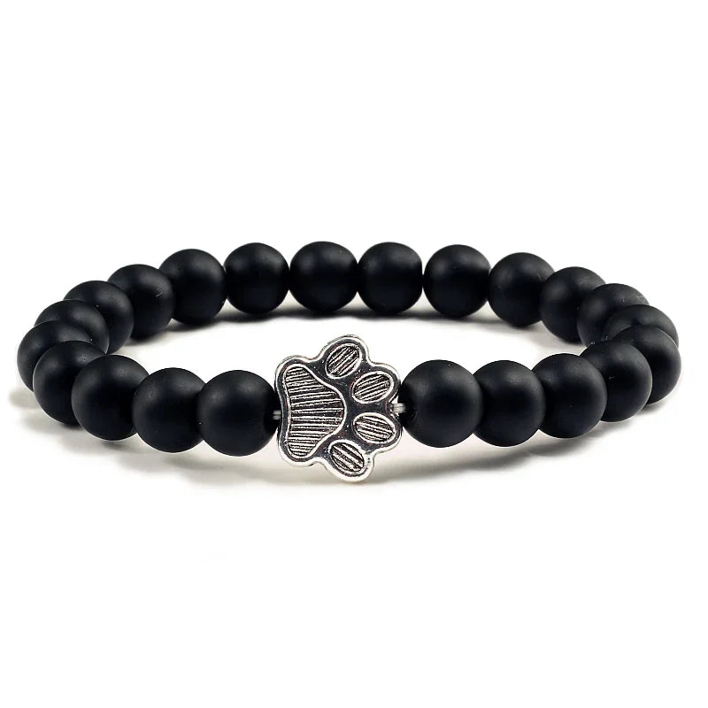 Ever-Loyal Paw Bead Bracelet