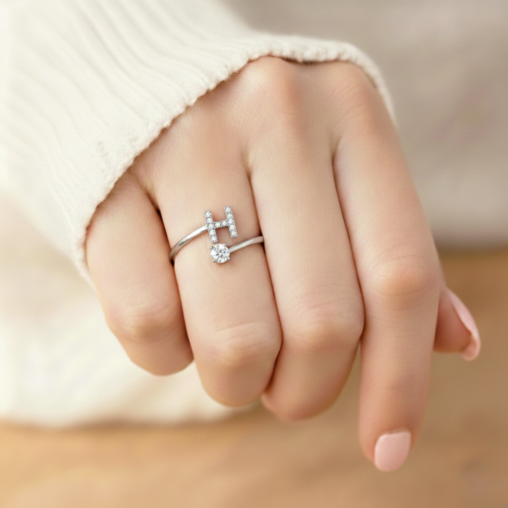 The Always Yours Initial Ring