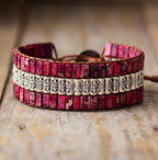 Lotus Boho Wrap Bracelet