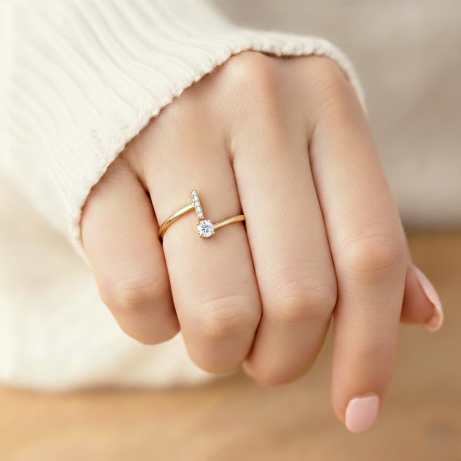 The Always Yours Initial Ring