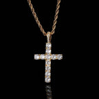 Elegant Classic Gold Cross Necklace