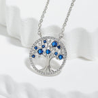 Tree of Life Sapphire Necklace