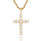 Elegant Classic Gold Cross Necklace