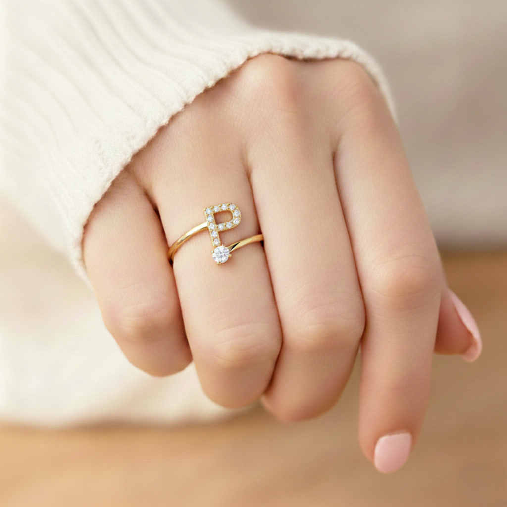 The Always Yours Initial Ring