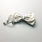 Adjustable Silver White Cabochon Statement Ring