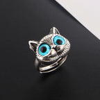 Moon-Eyes Kitty Ring