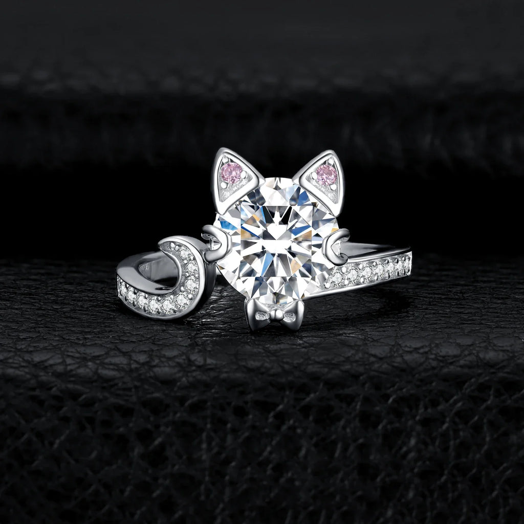 Amour Félin — 3ct Cat Statement Ring