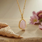 Organic Gemstone Charm Pendant Necklaces