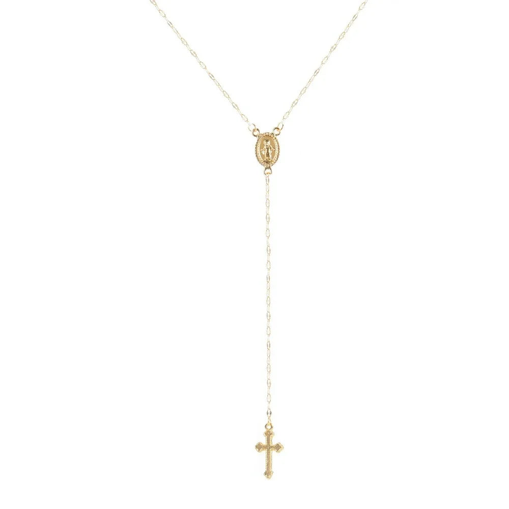 Vintage Simple Cross Chain