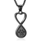 Always & Always Paw-Print Urn Pendant
