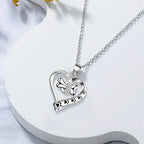Ever-Faithful Heart & Bone Necklace
