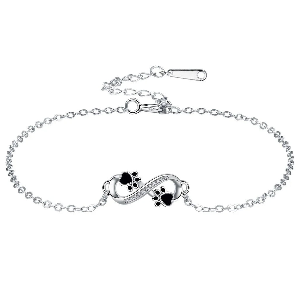 Pawprint Whisper — Adjustable Bracelet