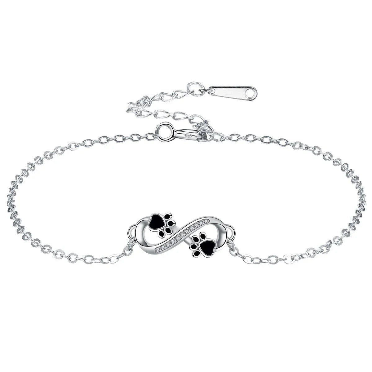 Pawprint Whisper — Adjustable Bracelet
